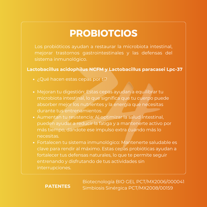 Zone 4  Naranja Geles energéticos                                   12 pza