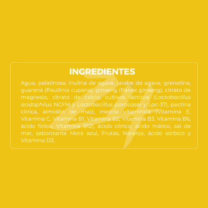 Zone 4  Multi Sabor  Geles energéticos                                   12 pza