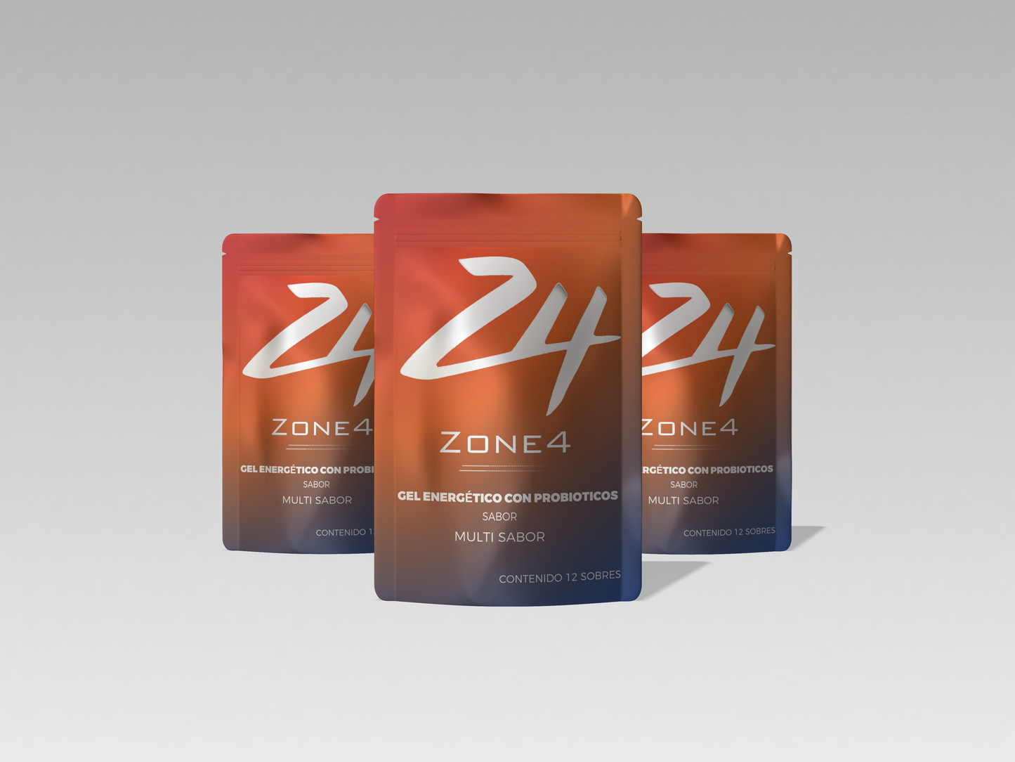 Zone 4  Multi Sabor  Geles energéticos                                   12 pza