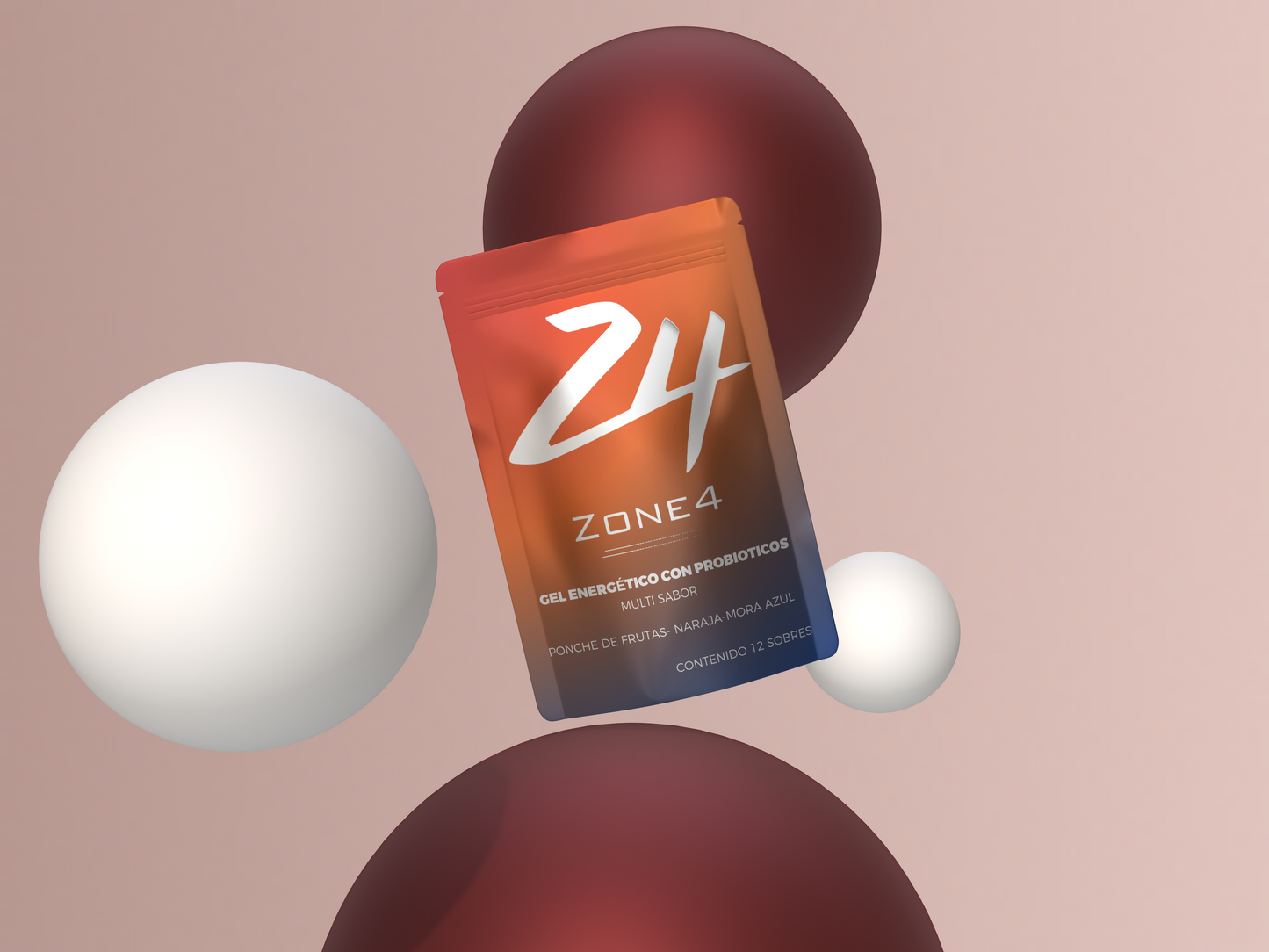 Zone 4  Multi Sabor  Geles energéticos                                   12 pza
